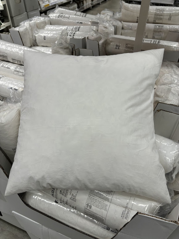 ไส้หมอนอิง IKEA, หมอนอิง หมอนขนเป็ด 50x50 ซม. สินค้าพร้อมส่ง ราคา 309 บาท*ส่งฟรี