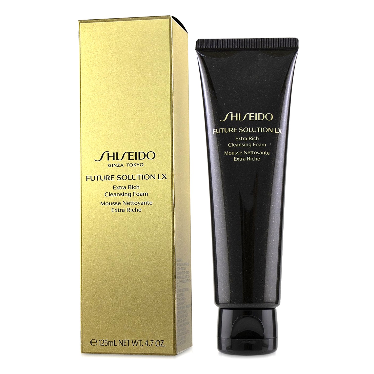 Shiseido FUTURE SOLUTION LX Extra Rich Cleansing Foam E คลีนเซอร์ทำความสะอาดผิวหน้าสูตรพิเศษเพื่อผิวหน้าสะอาดล้ำลึกพร้อมการบำรุงจากญี่ปุ่น ราคา 1,290 บาท*ส่งฟรี