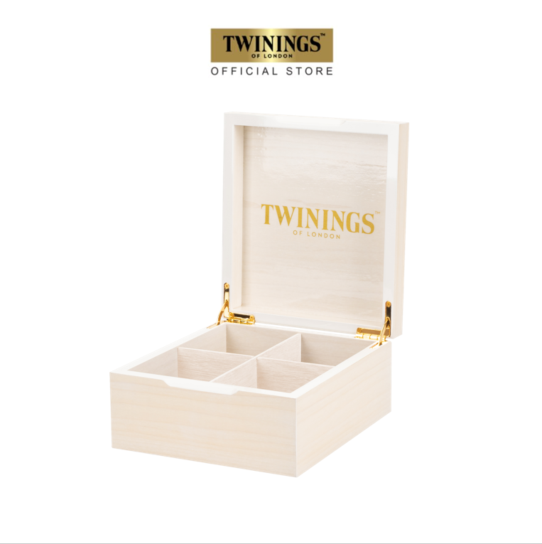 [สินค้าพิเศษ มีจำนวนจำกัด] ทไวนิงส์ กล่องไม้เก็บซองชา 4 ช่อง ราคา 899 บาท*ส่งฟรี