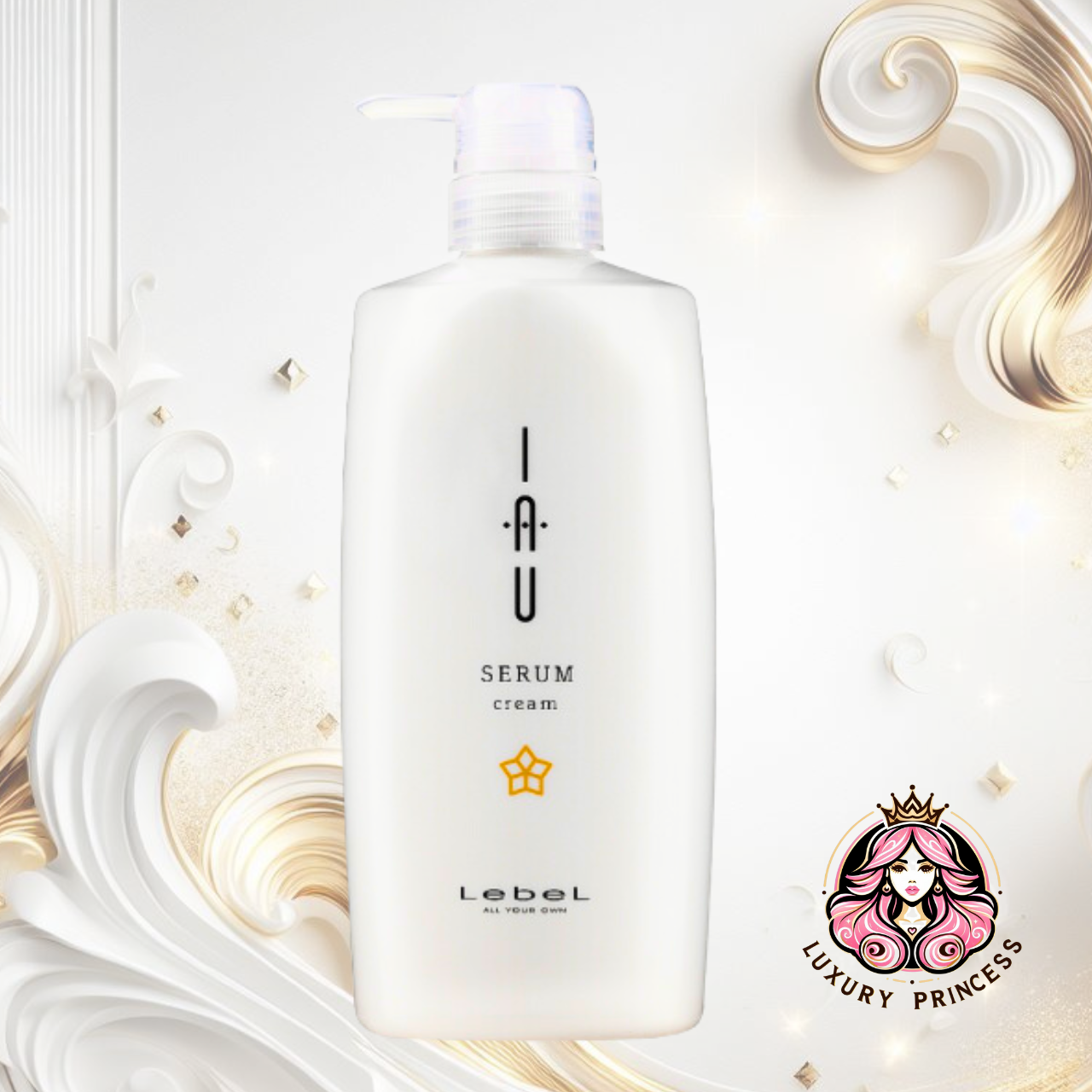 Lebel IAU SERUM cream 600ml u0026 200ml IAU SERUM cleansing | ITEM | PRODUCTS | LebeL ALL YOUR OWN