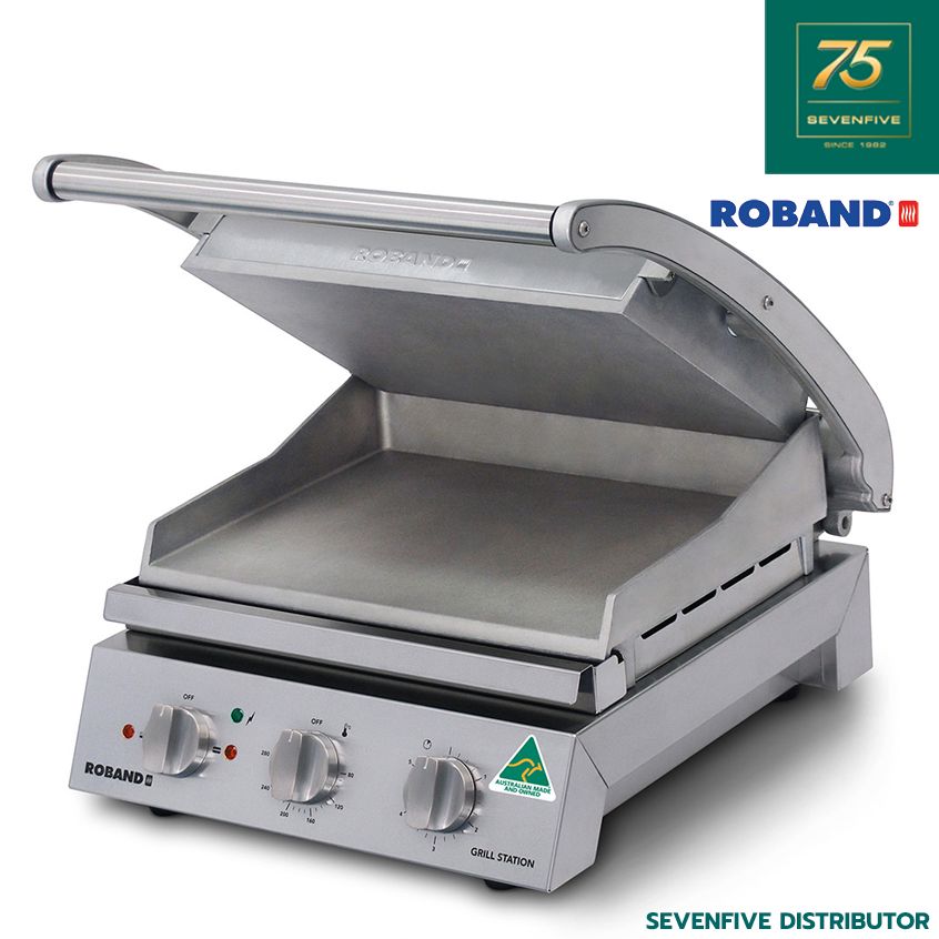 ROBAND เตาปิ้งย่างหน้าสัมผัส เตาไฟฟ้า เตาย่างไฟฟ้า หน้าเตากว้าง375xลึก275มม ROB1-GSA610ST ราคา 42,292 บาท*ส่งฟรี
