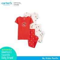 Carters 4PC COTTON PJ RED CHERRY SSLL L12 คาร์เตอร์ชุดเซท 4ชิ้น ลายเชอร์รี่สีแดง