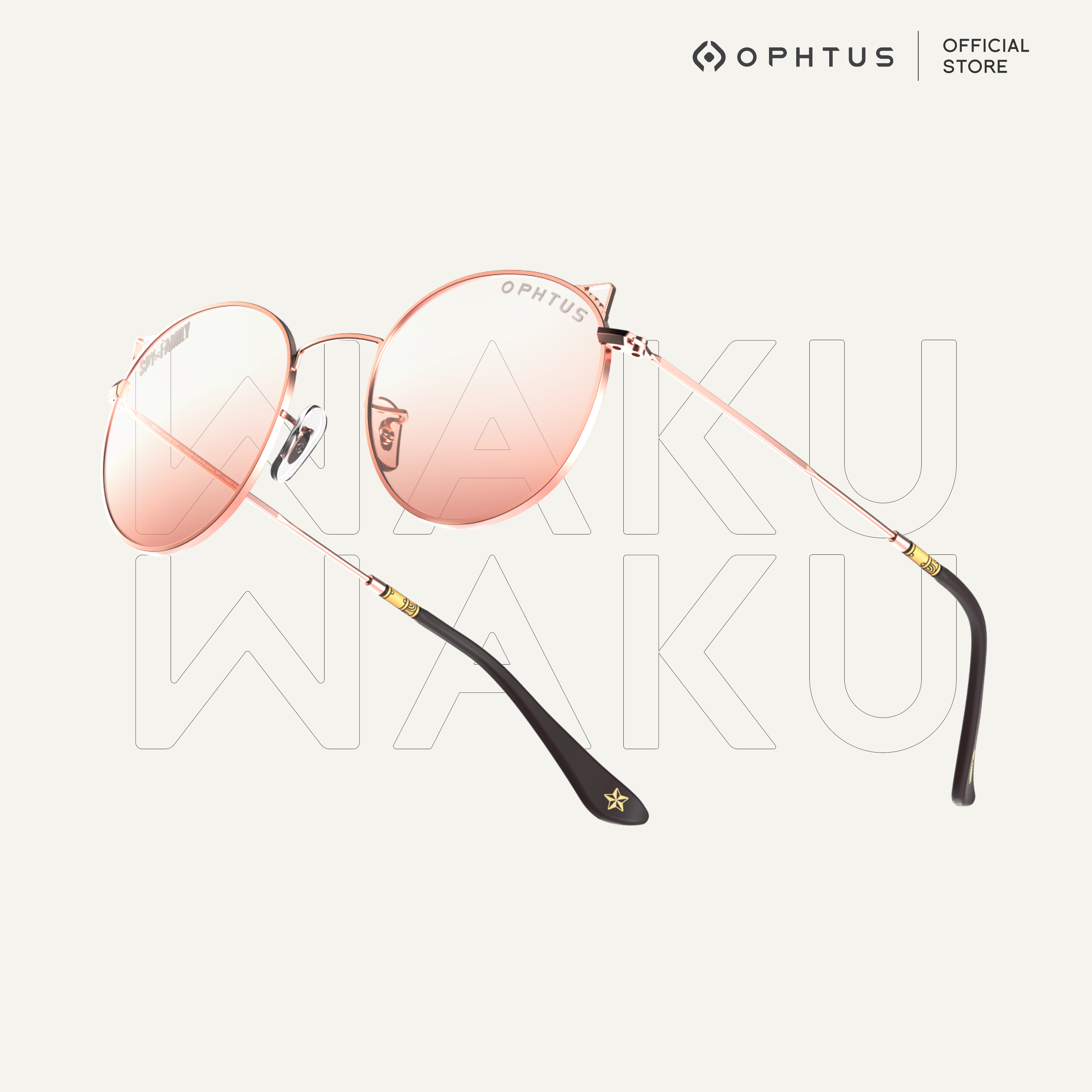 OPHTUS SPYxFAMILY รุ่น WAKU WAKU เลนส์ RetinaX Blush ราคา 2,990 บาท*ส่งฟรี