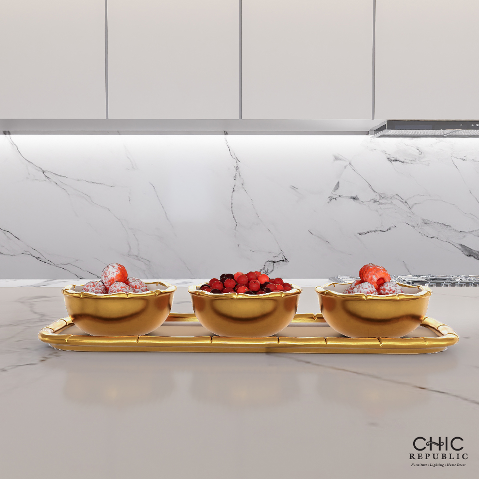 Chic Republic ชุดชามเอนกประสงค์ 3 ชิ้น รุ่น PRIMROSE ราคา 1,925 บาท*ส่งฟรี