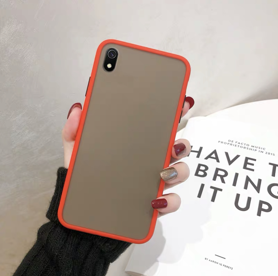 [ส่งจากไทย] Case Vivo Y1s เคสโทรศัพท์ วีโว่ เคสกันกระแทก ขอบสีหลังขุ่น เคส VIVO Y1S