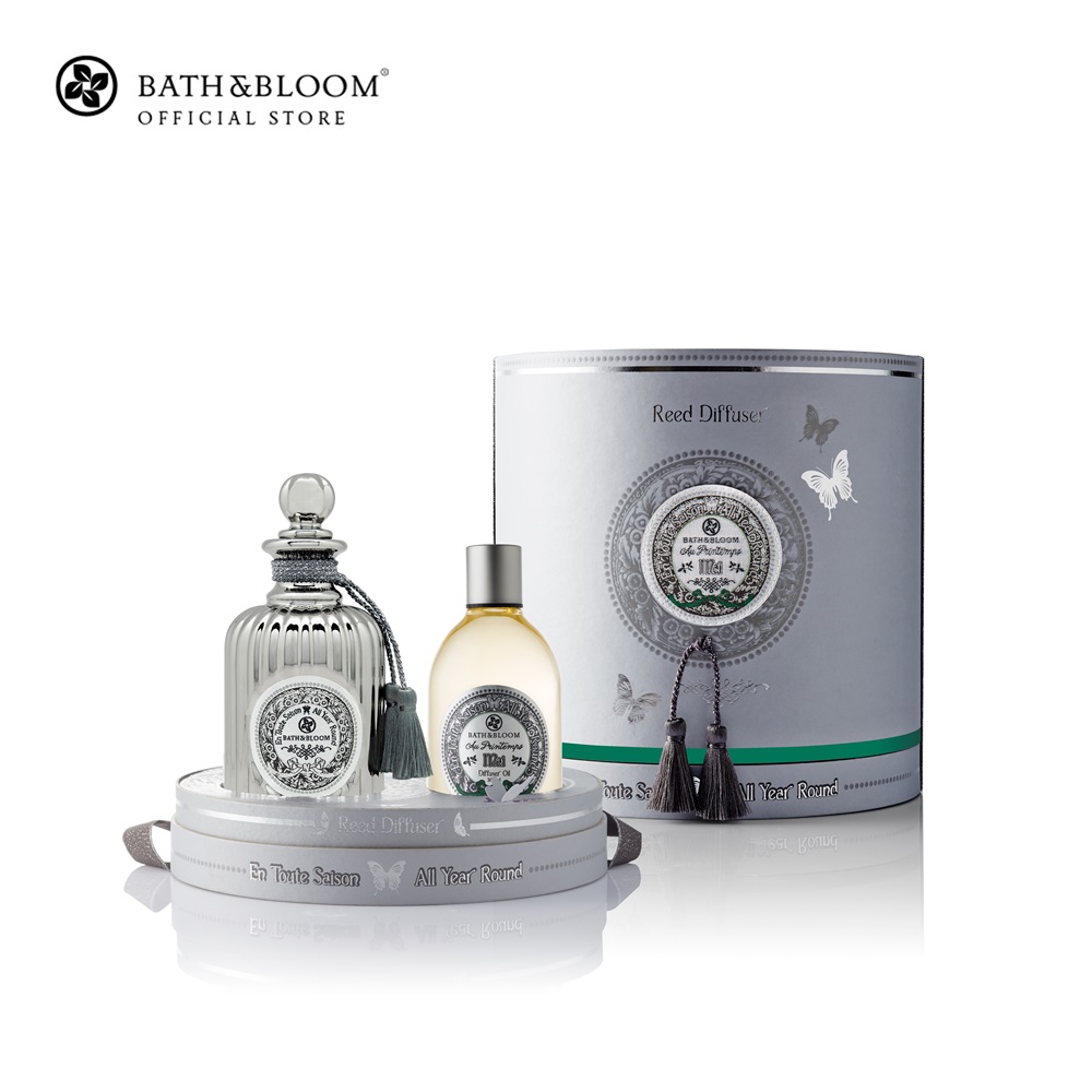 BATH & BLOOM Mai (May) Reed Set - Chrome 300ml. ราคา 3,200 บาท*ส่งฟรี