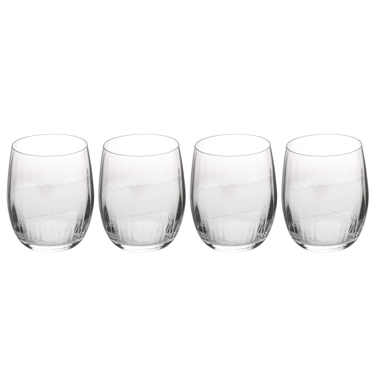 Mikasa Treviso Stemless Glasses 350ml 4 pcs ชุดแก้วน้ำ 350 มล. จำนวน 4 ใบ รุ่น MKTREVDOF4PC ราคา 895 บาท*ส่งฟรี