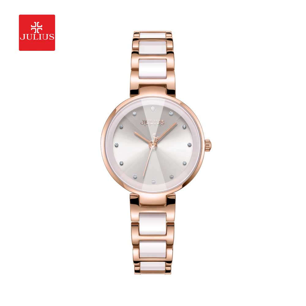 Julius นาฬิกาข้อมือผู้หญิง JA1209 หน้าปัดกลม สายสแตนเลส แบรนด์เกาหลี แฟชั่นฮิตของแท้ ✨สินค้าประกันศูนย์ไทย ✨ ราคา 2,650 บาท*ส่งฟรี