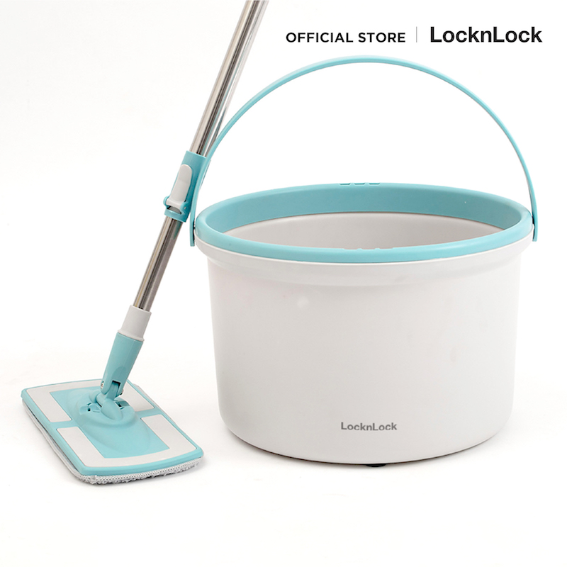 LocknLock ไม้ถูพื้นพร้อมถังปั่นน้ำ Compact Spin Mop รุ่น ETM973 ราคา 1,199 บาท*ส่งฟรี