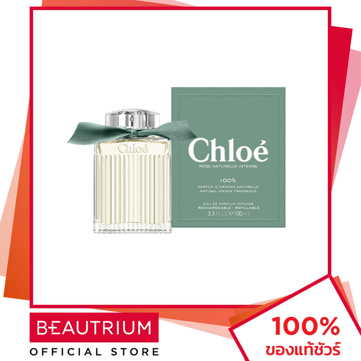 [CLEARANCE SALE] CHLOE Rose Naturelle Intense EDP น้ำหอม 100ml BEAUTRIUM บิวเทรี่ยม โคลเอ้ ราคา 7,940 บาท*ส่งฟรี