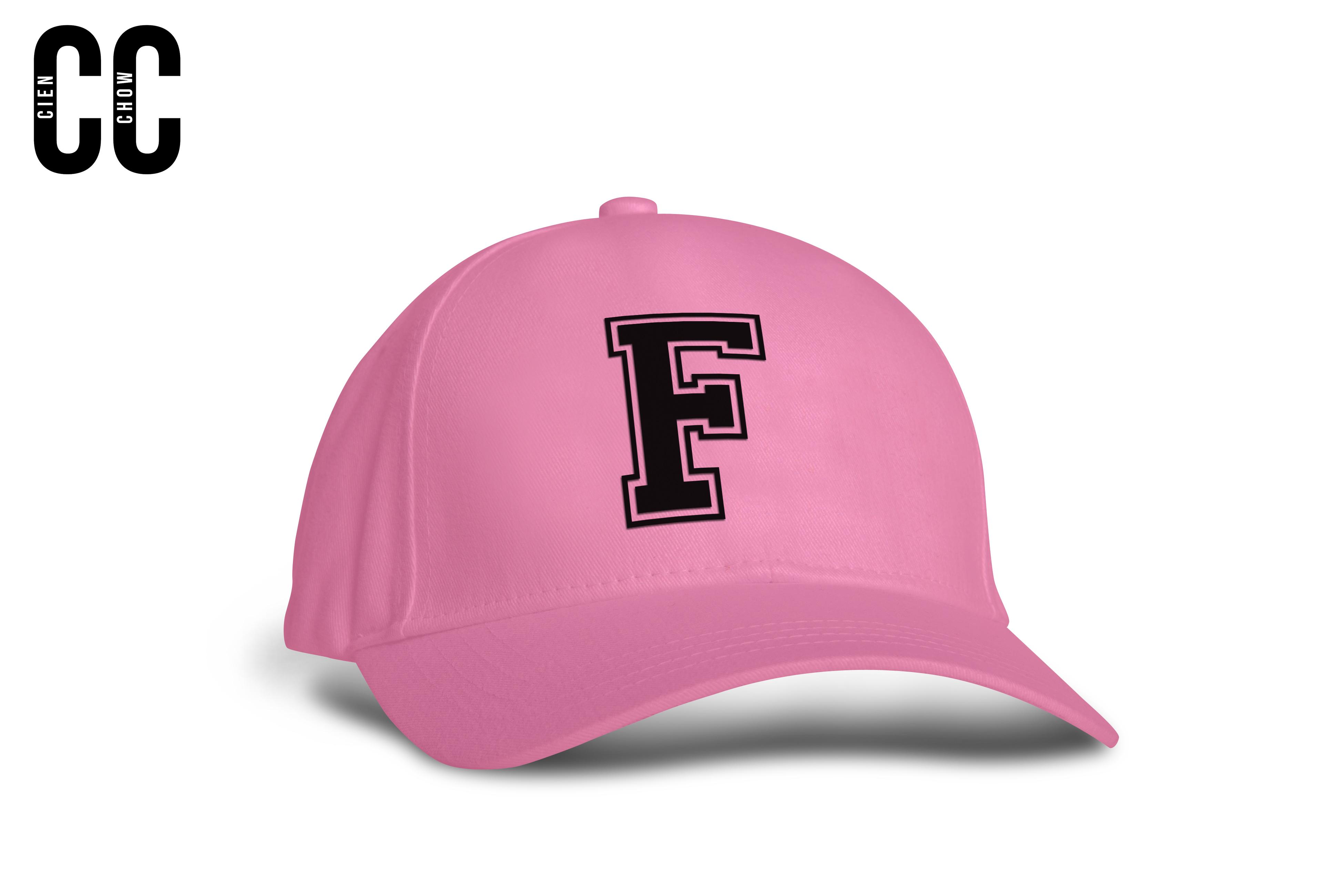 หมวกแก๊ป สกรีน ตัวอักษร F ใส่ได้ทั้งผู้ชายและผู้หญิง