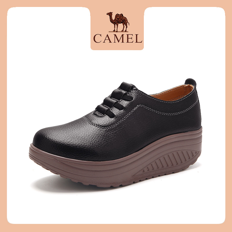 Camel Women's Loafers, Genuine Leather Loafers, Thick Soles, British Style, Autumn Leather Shoes - Cam30285 ราคา 1,203 บาท*ส่งฟรี