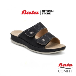ภาพหน้าปกสินค้า*Best Seller* Bata COMFIT รองเท้าเพื่อสุขภาพ รองเท้าแตะลำลอง รองเท้าสุขภาพ แบบสวม สีดำ รหัส 6616542 ที่เกี่ยวข้อง