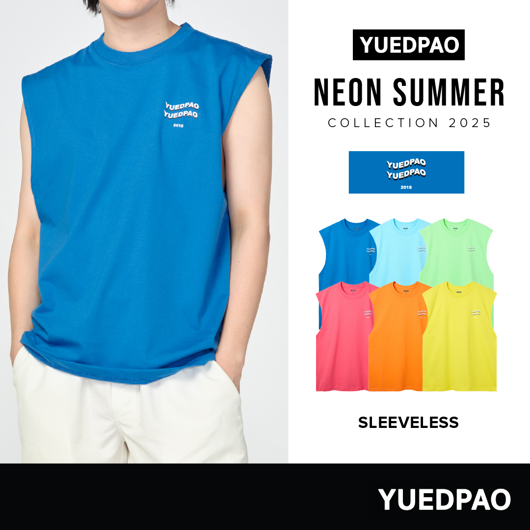 Yuedpao Neon Sleeveless เสื้อนีออน เสื้อสะท้อนแสง เสื้อสงกรานต์ เสื้อยืดเปล่าแขนกุด ราคา 290 บาท*ส่งฟรี