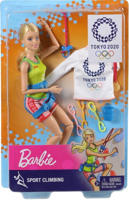 Barbie 2020 Olympic Sports  ตุ๊กตา บาร์บี้ ตีม โอลิมปิค ตุ๊กตาข้อต่อ GJL73