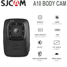 ภาพขนาดย่อของสินค้าSJCAM A10 Portable Body Camera Wearable Infrared Sec Camera IR-Cut Night Vision Laser Positioning Action Camera X-Camera Sport Camera กล้องแอคชั่น กล้องติดหมวก กล้องติดอก กล้องถ่ายภาพ กล้องถ่ายวีดีโอ รับประกัน 1 ปี จากศูนย์