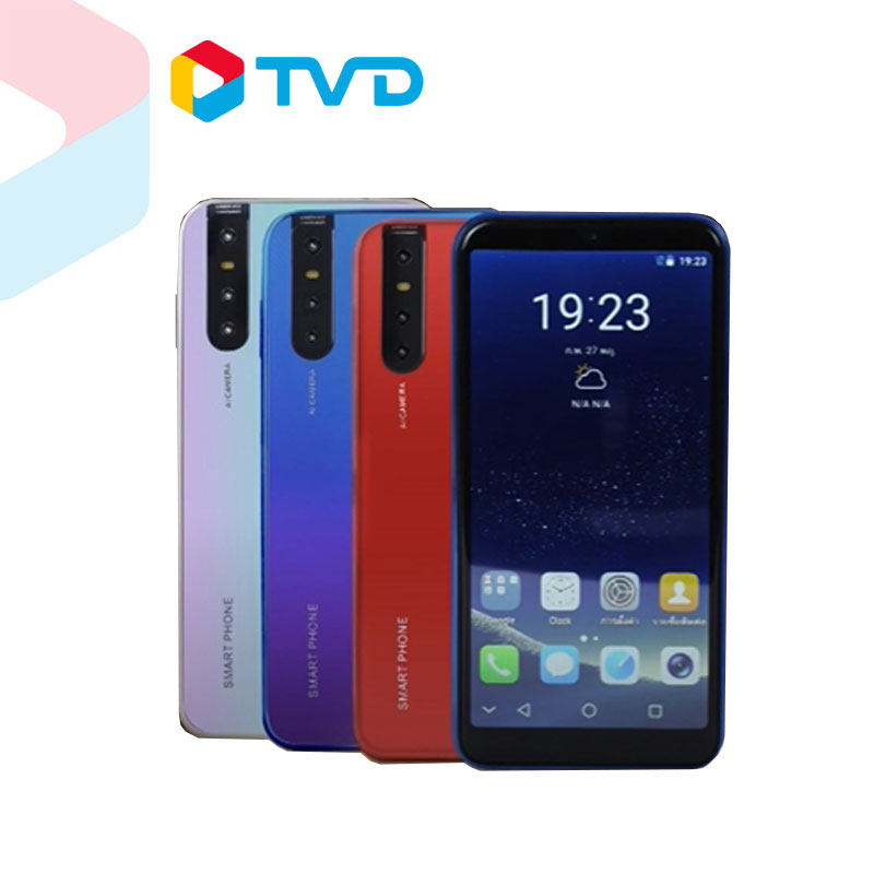 TV Direct Ovana V5 Pro Smartphone โทรศัพท์มือถือ พร้อม ฟิล์มกระจก แท่นวางมือถือ Iring และ Powerbank