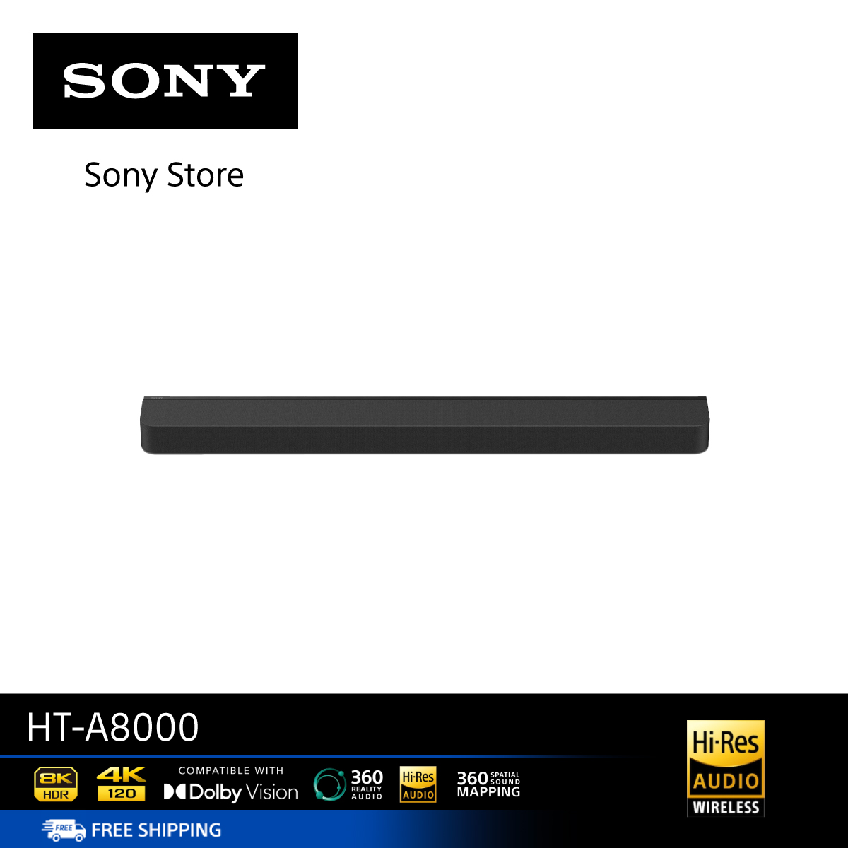 SONY HT-A8000 BRAVIA Theatre Bar 8 โฮมเธียเตอร์ซาวด์บาร์ ราคา 26,591 บาท*ส่งฟรี