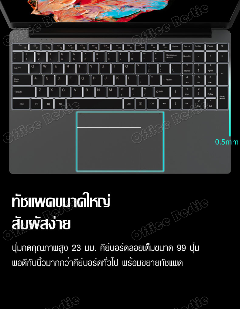 ภาพประกอบคำอธิบาย โน๊ตบุ๊ค โน๊ตบุ๊คเกมมิ่ง โน๊ตบุ๊คทำงาน โน๊ตบุ๊ค J4125 แล็ปท็อปแบบพกพา 15.6 นิ้ว Notebook  laptop 12G+256G SSD Windows 10 โน๊ตบุ๊คราคถูก