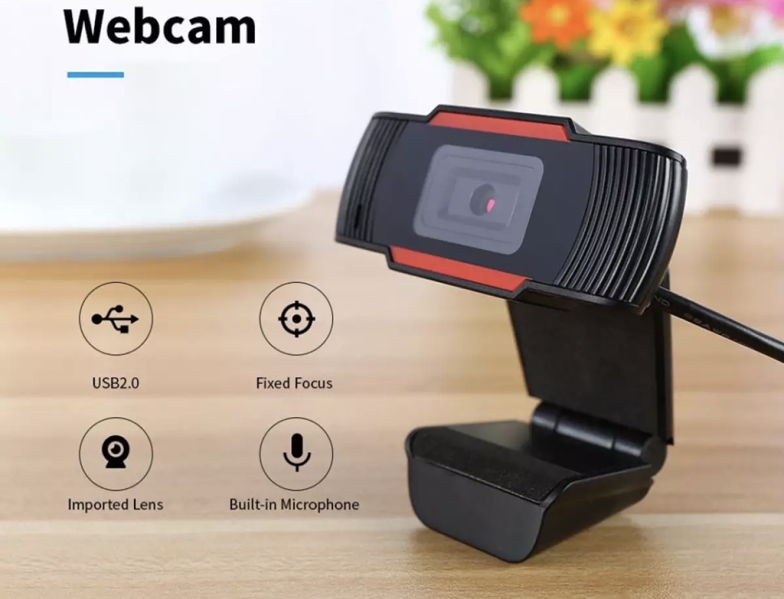 มุมมองเพิ่มเติมเกี่ยวกับ กล้องเว็บแคม กล้องหน้าคอม HD Webcam กล้องคอมพิวเตอร์/โน็ตบุ๊ค มีความละเอียด 480P / 720P / 1080P เหมาะสำหรับ ผู้ที่เรียนหรือทำงาน ผ่านระบบออนไลน์