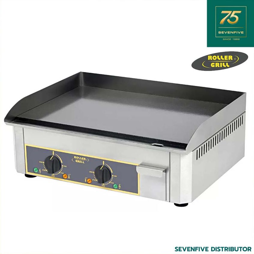 ROLLER GRILL เตาปิ้งย่าง เตาเทปันยากิ เตาไฟฟ้าถาดเรียบ เตาหน้าสัมผัส 2โซน ROL1-PSR600E ราคา 33,598 บาท*ส่งฟรี