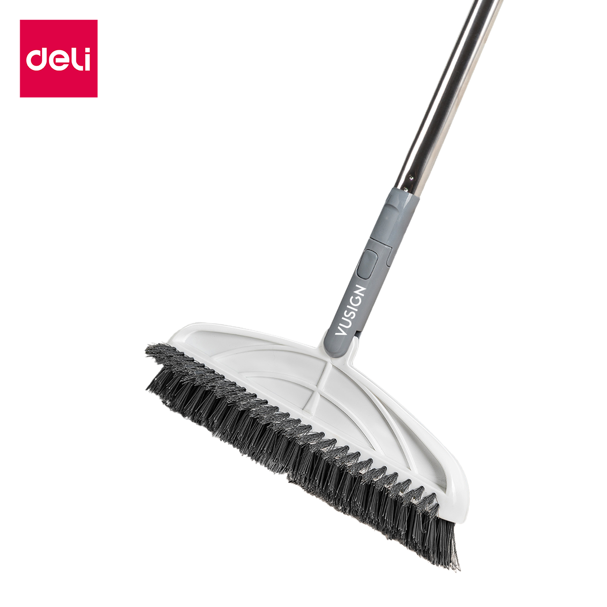 Deli แปรงขัดพื้น แปรงขัดห้องน้ำ แปรงทำความสะอาดพื้น แปรงทำความสะอาด ที่ขัดพื้น ที่รีดน้ำ ด้ามจับยาว เข้าถึงได้ทุกซอกทุกมุม Floor Brush ราคา 95 บาท*ส่งฟรี