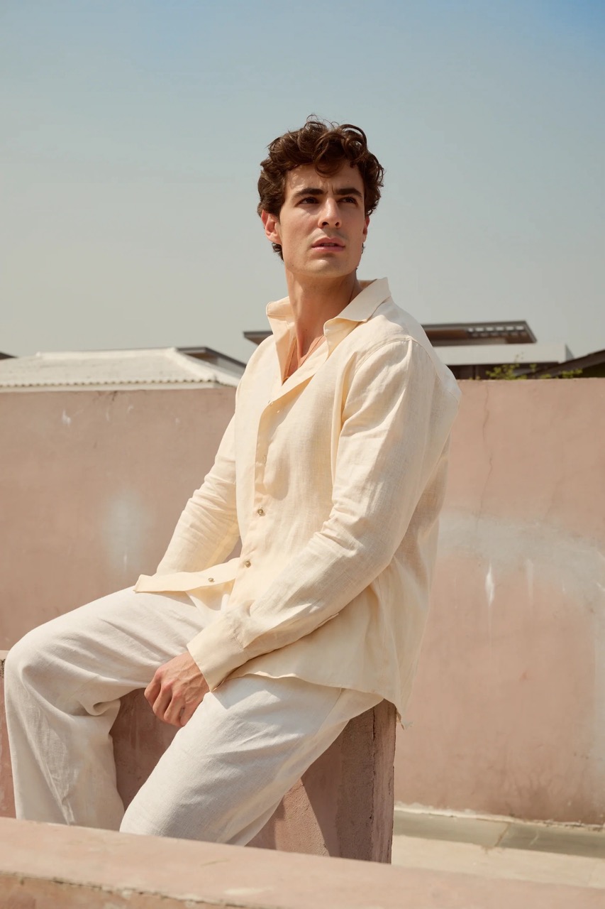 MALIK LINEN SHIRT ราคา 4,900 บาท*ส่งฟรี