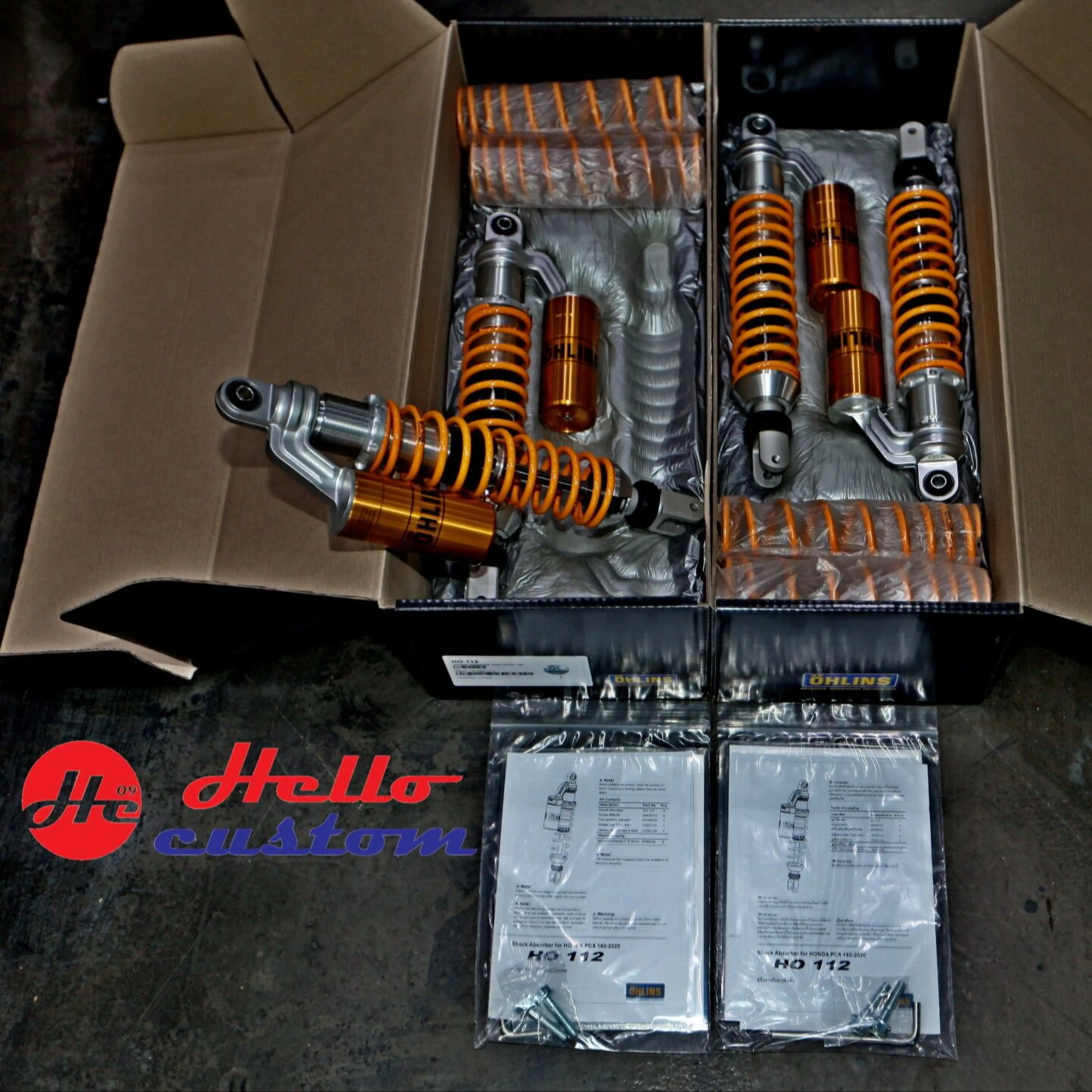 Rear Shock Ohlins Ho 112 Honda Pcx160 Ho112