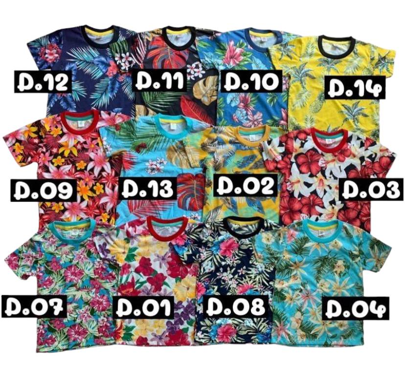 เสื้อลายดอก เสื้อสงกรานต์ เทศกาลสงกรานต์เด็ก ราคา 79 บาท*ส่งฟรี