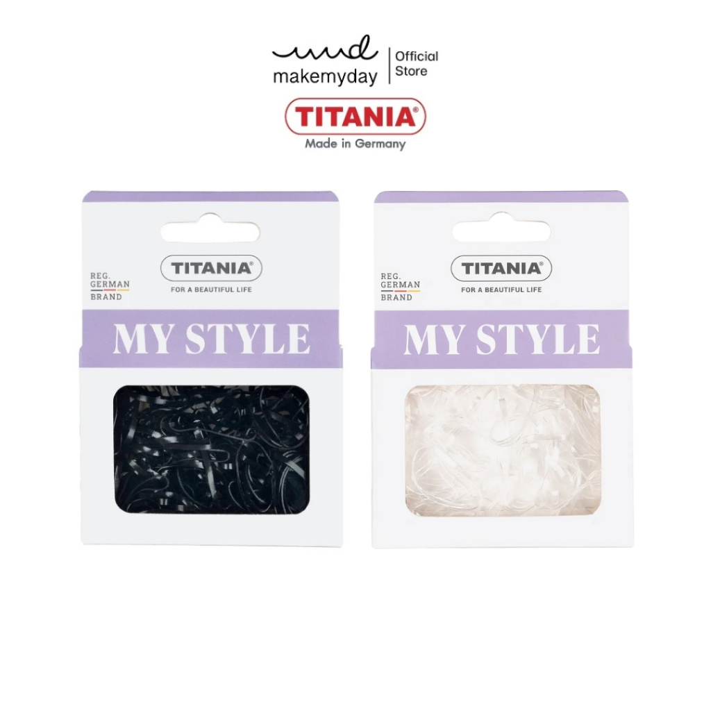 Titania Polyband Hair Bands (150 Pieces) Imported from Germany. ราคา 185 บาท*ส่งฟรี