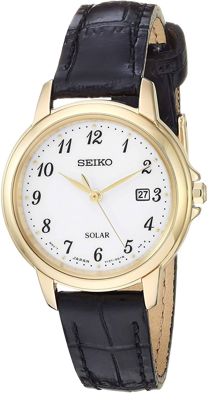 Đồng hồ Seiko cổ sẵn sàng (SEIKO SUT376 Watch) Seiko Dress Watch (Model:  SUT376) [Hộp & Sách hướng dẫn của Nhà sản xuất + Người bán bảo hành một  năm] 