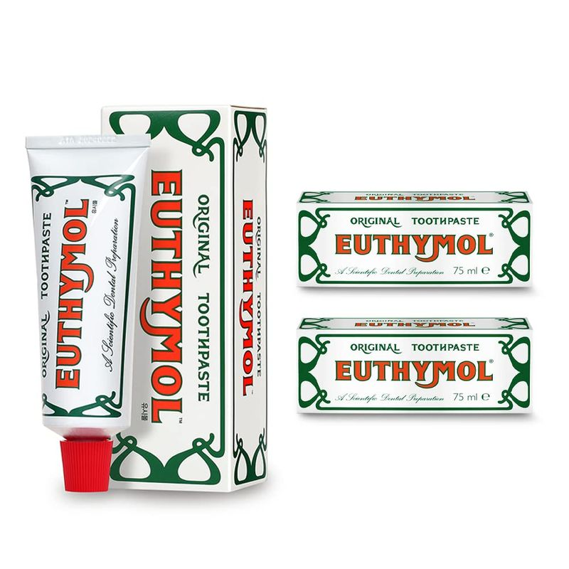 Euthymol Original Toothpaste 75ml. ราคา 158 บาท*ส่งฟรี
