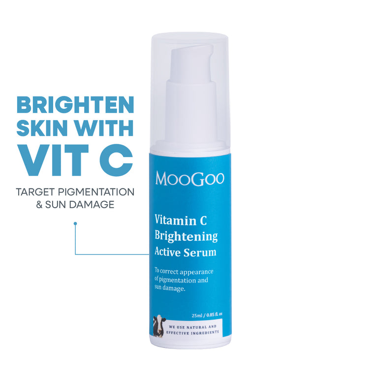 Moogoo Vitamin C Brightening Active Serum | Mugoo Vitamin C Brightening Active Serum, Size 25 Ml. ราคา 1,254 บาท*ส่งฟรี