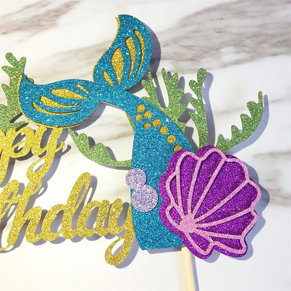 Cake Toppers Party Supplies Glitter Gold Party Supplies Cake