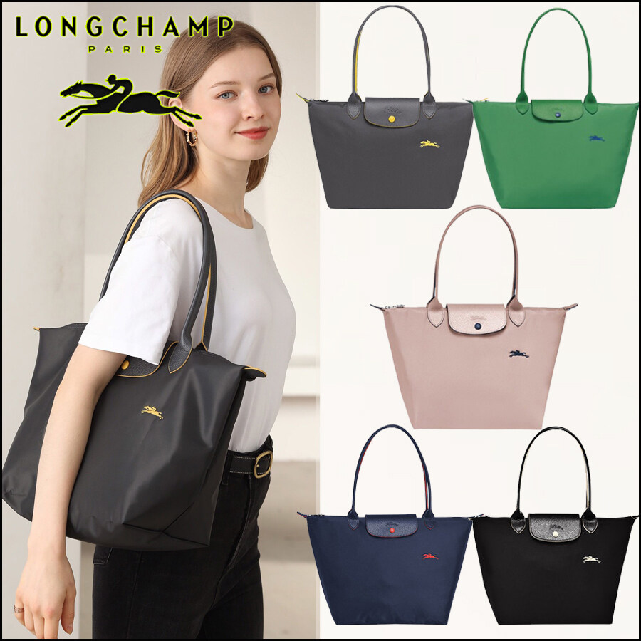 100%ต้นฉบับ France Longchamp Le Pliage 70th anniversary limited edition bags กระเป๋า กระเป๋าถือผู้หญิง ถุงช้อปปิ้ง ราคา 1,488 บาท*ส่งฟรี