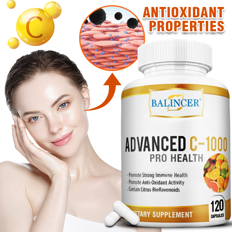 BALINCER Vitamin C supplement with ascorbic acid, highly absorbable, supports the immune system and helps with collagen production. ราคา 152 บาท*ส่งฟรี