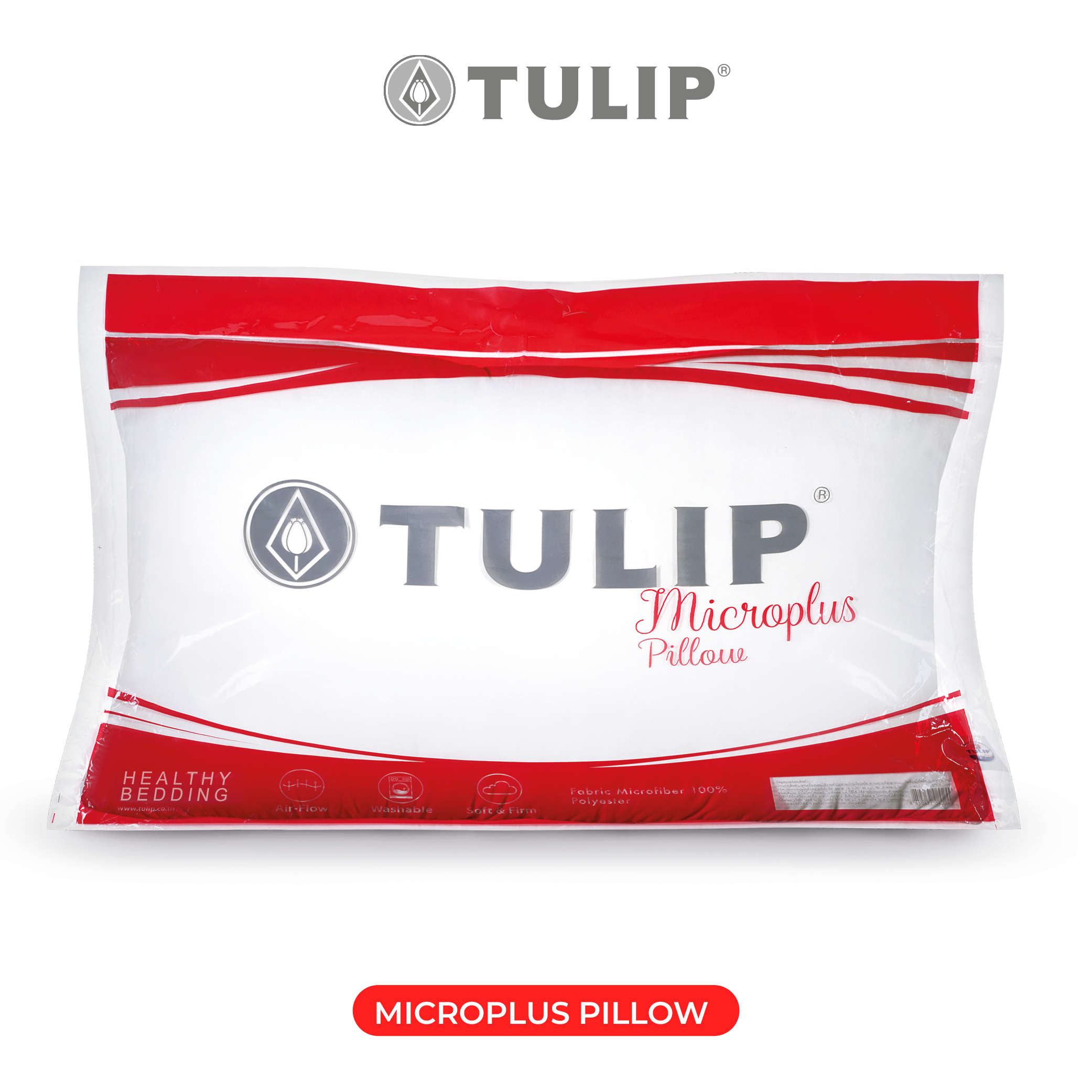 Tulip หมอนหนุนใยสังเคราะห์ Tulip Micro Plus Pillow ราคา 570 บาท*ส่งฟรี