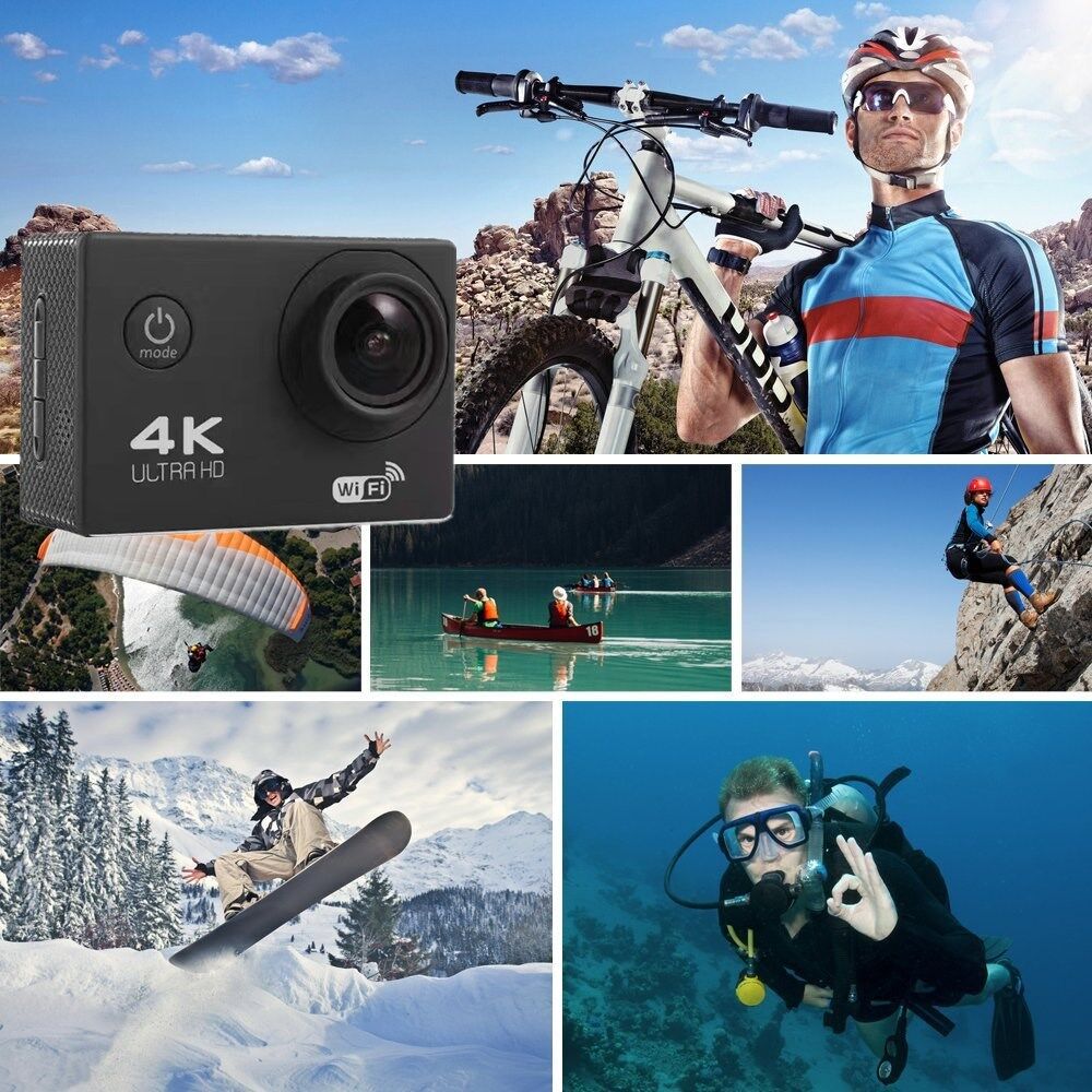 ภาพประกอบคำอธิบาย กล้องโกโปร Camera Sport HD Full HD 1080P กล้องโกโปร GoPro กล้องกันน้ำ กล้องติดหมวก กล้องรถแข่ง กล้องถ่ายรูป กล้องบันทึกภาพ กล้องถ่ายภาพ