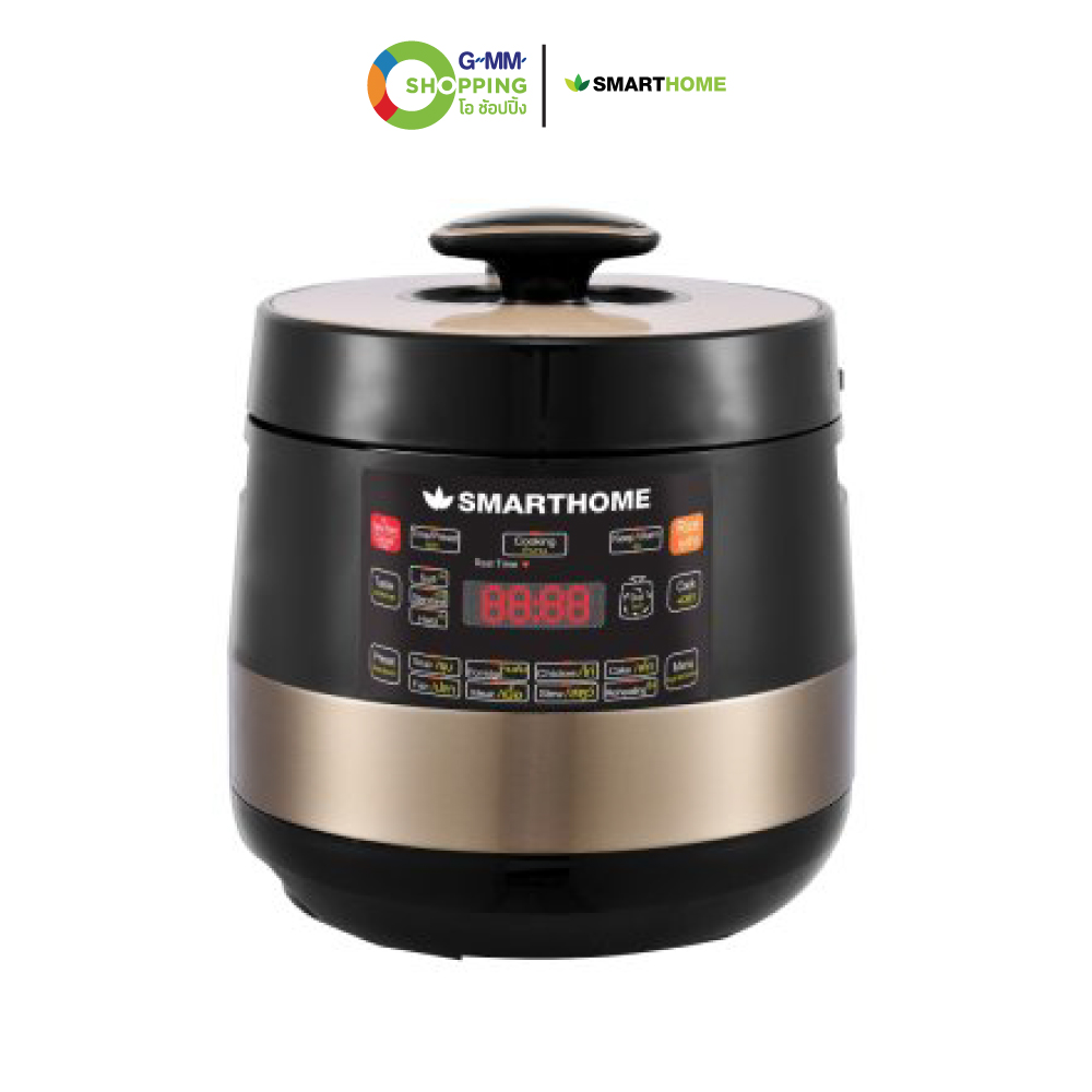 SMARTHOME สมาร์ทโฮม หม้อหุงข้าวแรงดันดิจิตอล 1.8 ลิตร รุ่น SM-RCD913 #130537 ราคา 2,690 บาท*ส่งฟรี