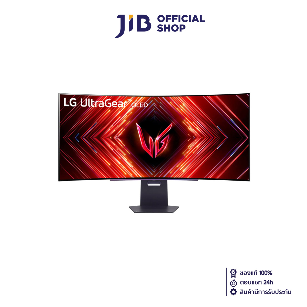 MONITOR (จอมอนิเตอร์) LG ULTRAGEAR 45GS95QE-B - 44.5 INCH OLED 2K 240Hz CURVED AMD FREESYNC PREMIUM PRO NVIDIA G-SYNC COMPATIBLE ราคา 49,900 บาท*ส่งฟรี