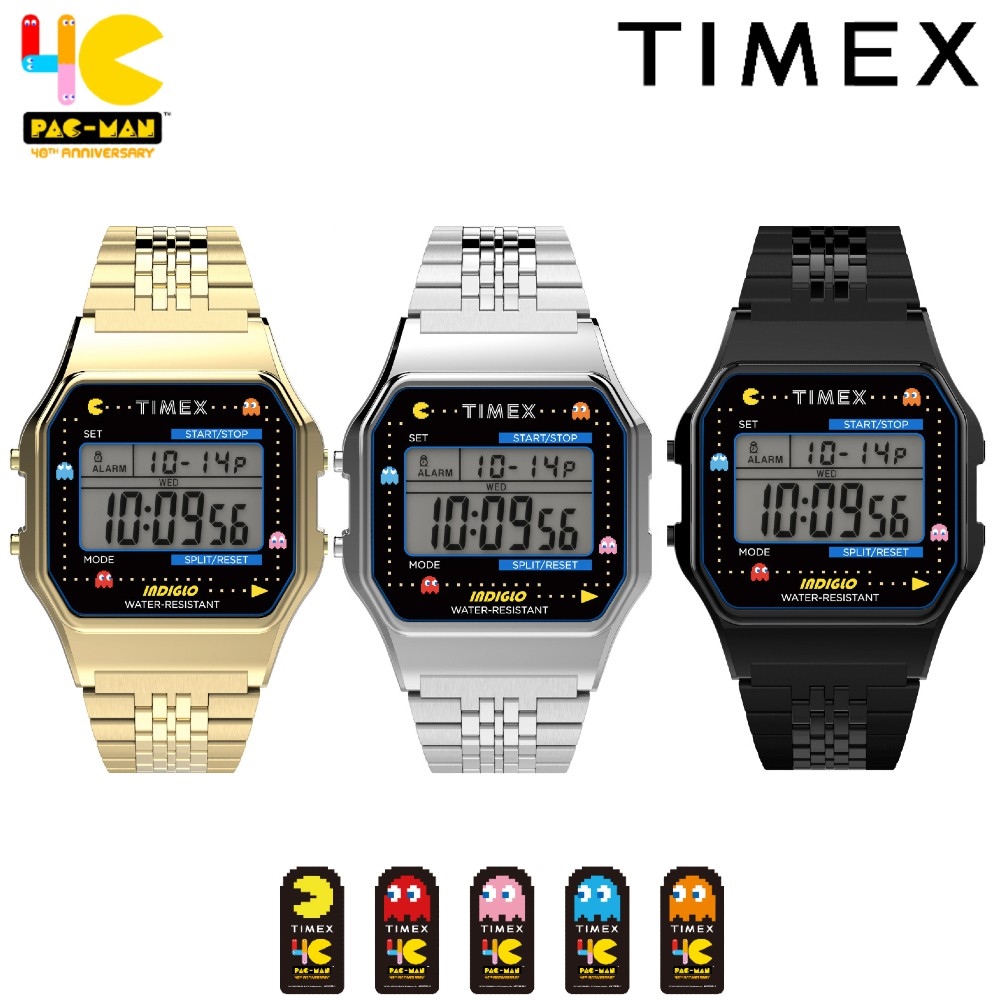 Timex PacMan Gold Gold Watch Timex seeds.yonsei.ac.kr