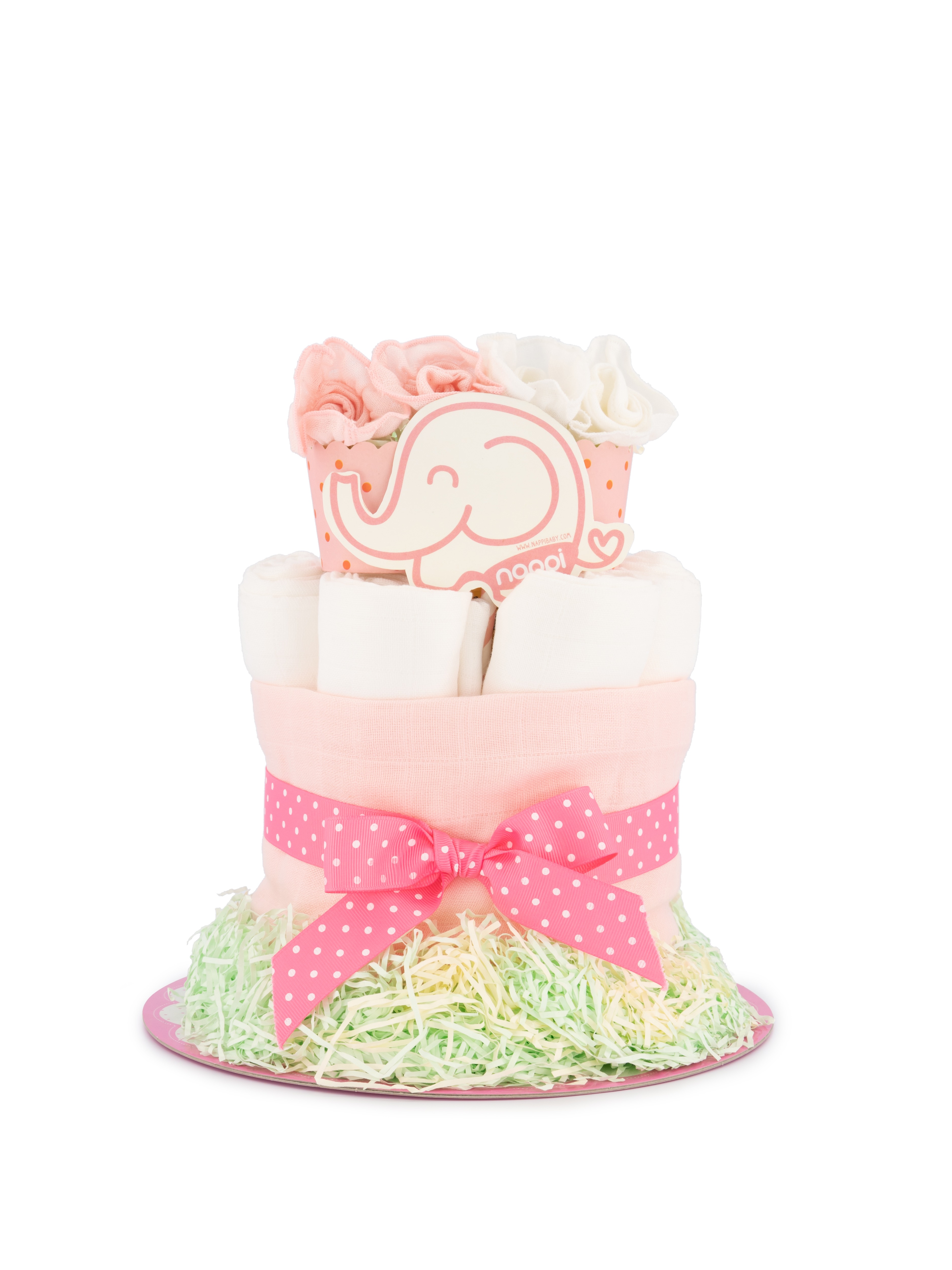 Baby Gift Diaper Cake – Girl – S ราคา 1,590 บาท*ส่งฟรี