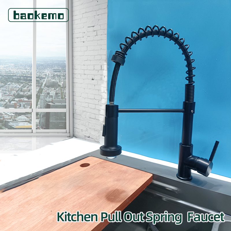 Baokemo ก๊อกน้ําอ่างล้างจาน หมุนได้ 360 องศา พร้อมท่อ G1/2 สําหรับห้องครัว ราคา 624 บาท*ส่งฟรี