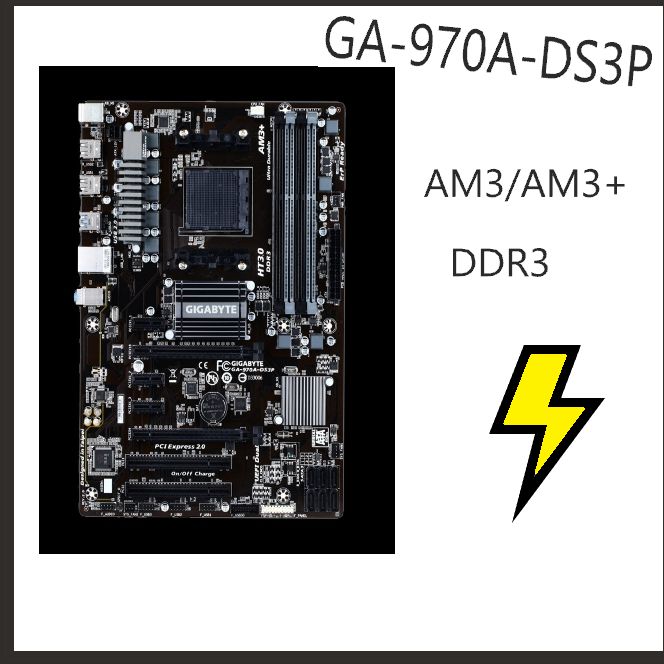 AM3 +/mainboard/motherboard/gigabyte GA-970A-DS3P/DDR3 ราคา 1,990 บาท*ส่งฟรี
