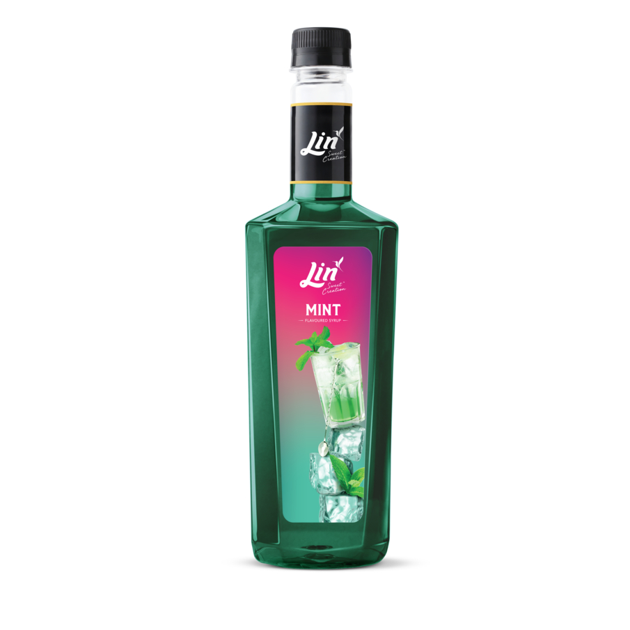 Lin Syrup For Tea And Coffee (Mint) ราคา 240 บาท*ส่งฟรี