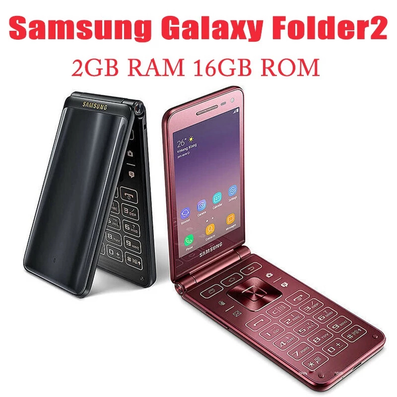 Product Point: Samsung Galaxy Folder2 G160N 4g Network Quad Core 2Gb Ram 16Gb/32Gb Rom 8Mp Camera Lte Flip Mobile Phone ราคา 1,999 บาท*ส่งฟรี