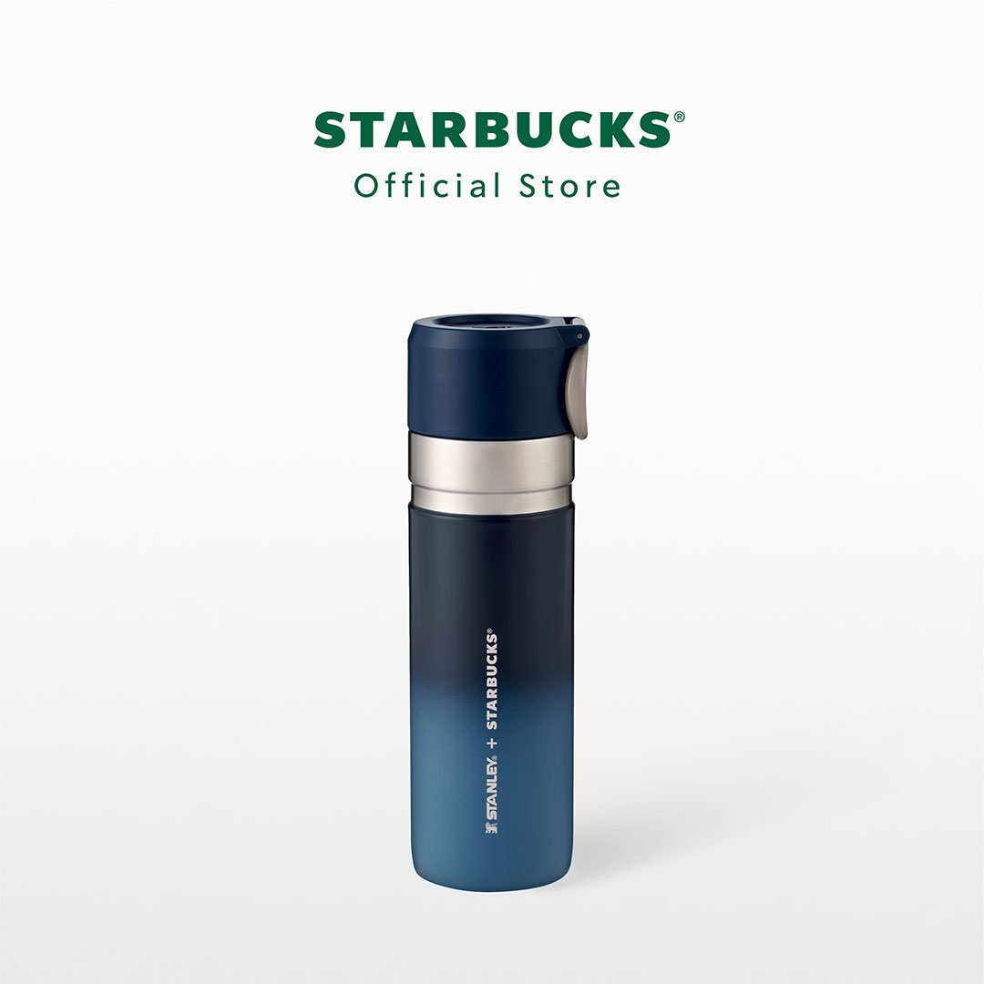 新品[海外スタバ] New Era Black Bottle 16oz. Jual STARBUCKS x NEW ERA Blend For Culture Black Stainless