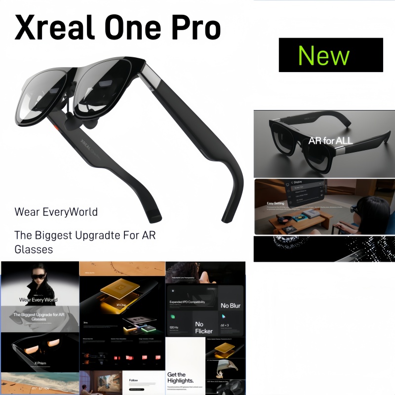 【พร้อมส่ง】XREAL One Pro AR แว่นตาอัจฉริยะ Native 3DoF X1 ชิป FOV 57° มุมมองขนาดใหญ่พิเศษที่ไม่ใช่แว่นตาแปล ราคา 22,315 บาท*ส่งฟรี