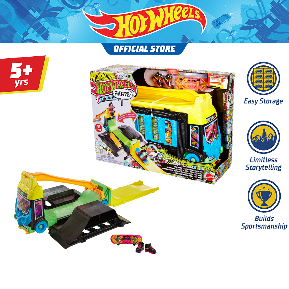 HOT WHEELS SKATE Tony Hawk Transforming Skate Bus ฮอตวีลส์สเก็ต รถบัสโทนี่ฮอว์คแปลงร่าง HXL15 VN ราคา 2,507 บาท*ส่งฟรี