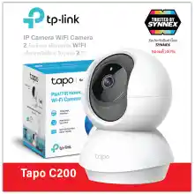 ภาพขนาดย่อของสินค้าIP Camera : TP-LINK Tapo C200 กล้องวงจรปิด คมชัด2ล้านพิกเซล หมุนได้360องศา ใช้งานง่าย ดูและพูดผ่านมือถือได้ ของแท้ประกันซินเน็ค